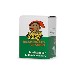 Bicarbonato De Sodio Sacy 80Gr - Embalagem 12X80 GR - Preço Unitário R$2,63