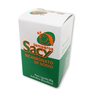 Bicarbonato De Sodio Sacy - Embalagem 12X80 GR - Preço Unitário R$2,18