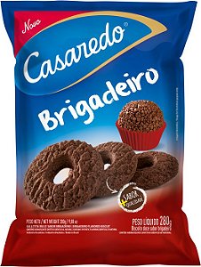 Biscoito Casaredo Rosquinha Brigadeiro - Embalagem 20X280 GR - Preço Unitário R$3,67