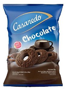 Biscoito Casaredo Rosquinha Chocolate - Embalagem 20X300 GR - Preço Unitário R$4,06