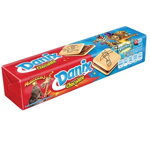 Biscoito Recheado Danix Chocolate Patrulha Canina - Embalagem 60X130 GR - Preço Unitário R$2,73
