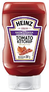 Catchup Heinz Bacon E Cebola - Pet - Embalagem 1X397 GR