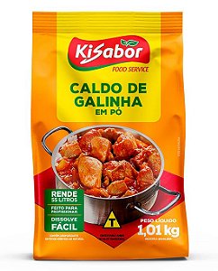 Caldo Em Po Ki Sabor - Galinha - Embalagem 1X1,01 KG