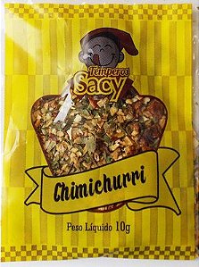 Chimichurri Sacy Cartela - Embalagem 10X10 GR - Preço Unitário R$1,42