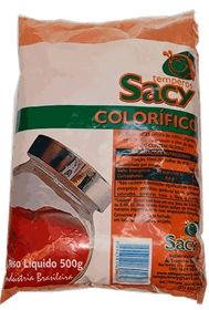 Colorau Sacy Pacote - Embalagem 20X500 GR - Preço Unitário R$5,78