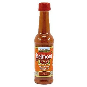 Molho De Pimenta Belmont - Embalagem 12X150 ML - Preço Unitário R$2,25