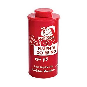 Pimenta Do Reino Em Po Sacy - Embalagem 12X30 GR - Preço Unitário R$4,36