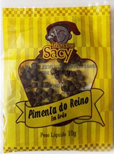 Pimenta Do Reino Sacy Grao - Embalagem 10X10 GR - Preço Unitário R$1,42