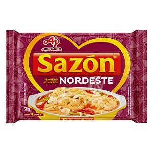 Tempero Em Po Sazon Sabor Nordeste - Embalagem 12X60 GR - Preço Unitário R$4,41