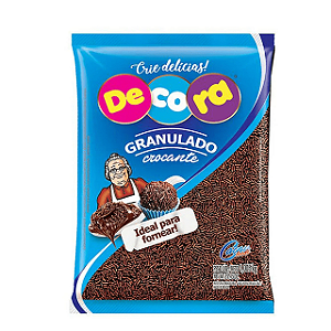 Chocolate Granulado Decora - Embalagem 1X1,05 KG