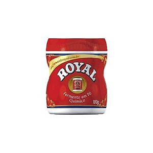 Fermento Em Po Royal Promocional - Embalagem 12X100 GR - Preço Unitário R$3,01