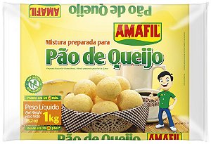 Mistura Para Pao De Queijo Amafil - Embalagem 10X1 KG - Preço Unitário R$8,38