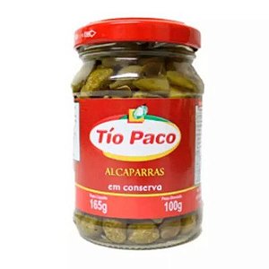 Alcaparra Tio Paco - Embalagem 12X100 GR - Preço Unitário R$8,27