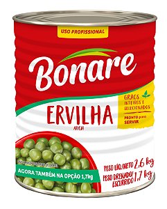 Ervilha Goias Verde Bonare - Embalagem 1X1,7 KG
