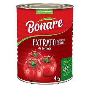 Extrato De Tomate Bonare Lata 4Kg - Embalagem 1X4 KG