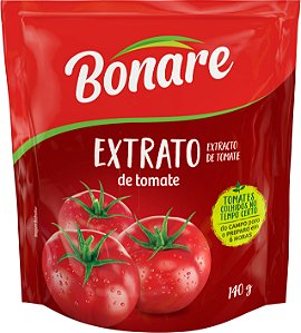 Extrato De Tomate Bonare Sache - Embalagem 48X140 GR - Preço Unitário R$0,96