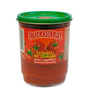 Extrato De Tomate Colonial Copo - Embalagem 24X190 GR - Preço Unitário R$3,59