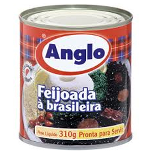 Feijoada Anglo - Embalagem 24X310 GR - Preço Unitário R$6,99