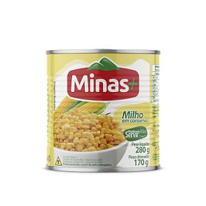 Milho Verde Lata Minas Mais - Embalagem 24X170 GR - Preço Unitário R$3,06