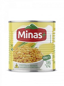 Milho Verde Minas Mais Lata 1,7Kg - Embalagem 1X1,7 KG