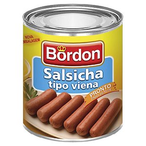 Salsicha Bordon 180Gr - Embalagem 24X180 GR - Preço Unitário R$4,63