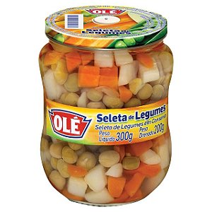 Seleta De Legumes Ole Vidro - Embalagem 12X170 GR - Preço Unitário R$4,69