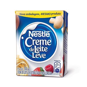 Creme De Leite Nestle Tetrapack - Embalagem 27X200 GR - Preço Unitário R$5,37