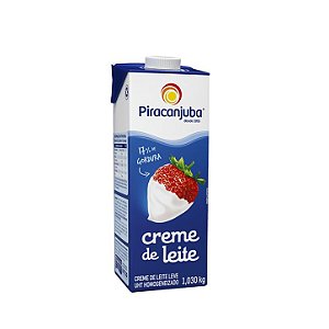 Creme De Leite Tetrapack Piracanjuba - Embalagem 1X1,03 KG