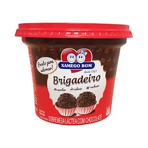 Doce De Festa Xamego Bom Brigadeiro Pote 400Gr - Embalagem 12X400 GR - Preço Unitário R$11,02