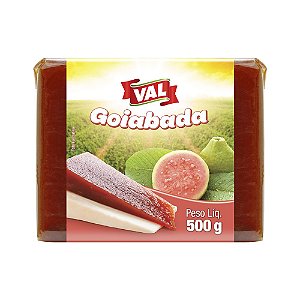 Doce De Goiabada Val Lisa Sache - Embalagem 24X500 GR - Preço Unitário R$5,9