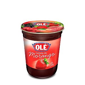 Geleia De Morango Ole Pote - Embalagem 12X230 GR - Preço Unitário R$10,46