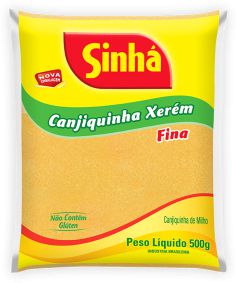 Canjiquinha Fina Sinha - Embalagem 20X500 GR - Preço Unitário R$2,14