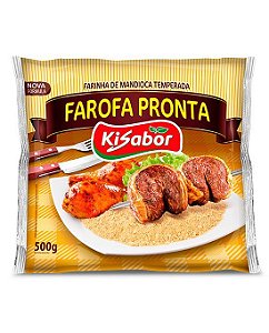 Farofa De Mandioca Ki Sabor - Embalagem 24X500 GR - Preço Unitário R$3,44