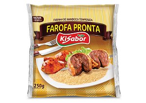 Farofa De Mandioca Ki Sabor - Embalagem 12X250 GR - Preço Unitário R$2,64
