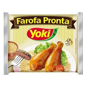 Farofa De Mandioca Yoki - Embalagem 12X250 GR - Preço Unitário R$3,45