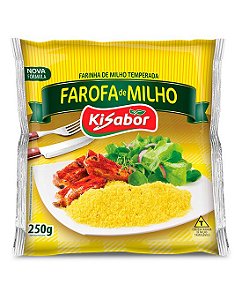 Farofa De Milho Ki Sabor - Embalagem 12X250 GR - Preço Unitário R$2,68