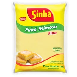 Fuba Mimoso Sinha - Embalagem 20X1 KG - Preço Unitário R$3,03