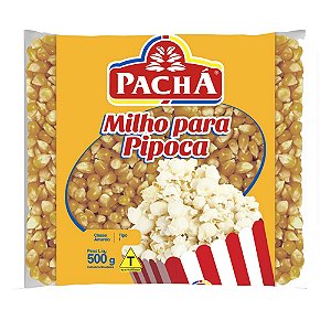 Milho De Pipoca Pacha Tradicional Sache 500Gr - Embalagem 20X500 GR - Preço Unitário R$3,16