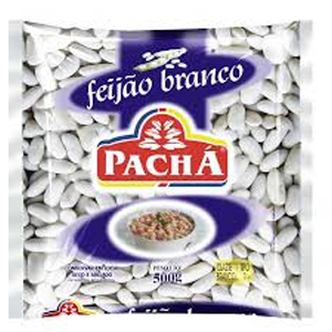 Feijao Branco Pacha - Embalagem 10X500 GR - Preço Unitário R$5,5