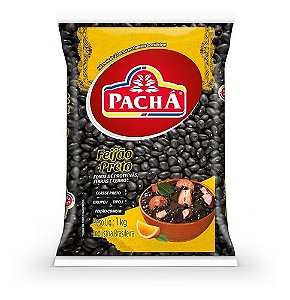 Feijao Preto Pacha - Embalagem 10X1 KG - Preço Unitário R$7,85