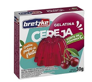 Gelatina em Po Bretzke Cereja - Embalagem 36X30 GR - Preço Unitário R$1,33