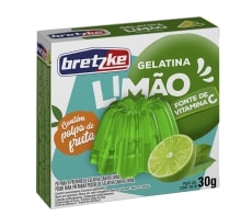 Gelatina em Po Bretzke Limao - Embalagem 36X30 GR - Preço Unitário R$1,35