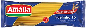 Macarrao Espaguete Semola Santa Amalia N°10 - Embalagem 30X500 GR - Preço Unitário R$3,38