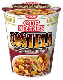 Macarrao Instantaneo Cup Noodles Costela Com Molho De Churrasco - Embalagem 24X68 GR - Preço Unitário R$5,07