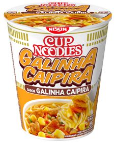 Macarrao Instantaneo Cup Noodles Galinha Caipira - Embalagem 24X69 GR - Preço Unitário R$5,02