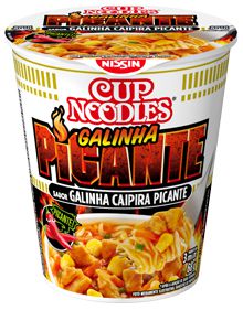 Macarrao Instantaneo Cup Noodles Galinha Caipira Picante - Embalagem 24X68 GR - Preço Unitário R$4,99
