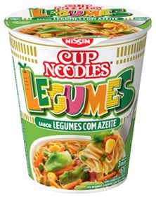 Macarrao Instantaneo Cup Noodles Legumes Com Azeite - Embalagem 24X67 GR - Preço Unitário R$5,14