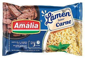 Macarrao Instantaneo Santa Amalia Carne - Embalagem 50X85 GR - Preço Unitário R$1,37
