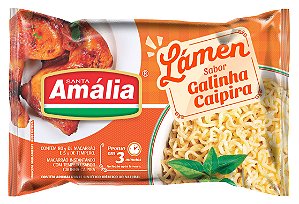 Macarrao Instantaneo Santa Amalia Galinha Caipira - Embalagem 50X85 GR - Preço Unitário R$1,4