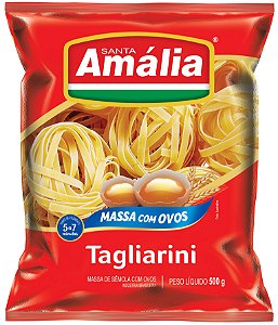 Macarrao Ninho Tagliarini Ovos Santa Amalia N°1 - Embalagem 20X500 GR - Preço Unitário R$6